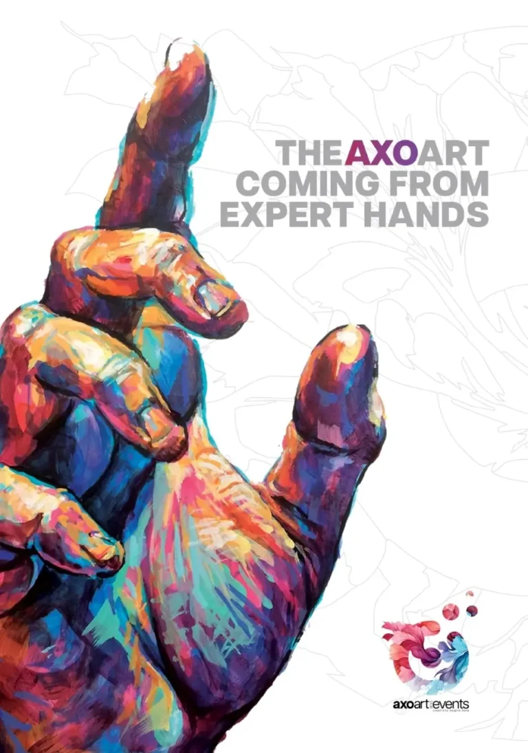 Creative artwork by AxoArt, showcasing expert craftsmanship and artistic excellence in events and installations.